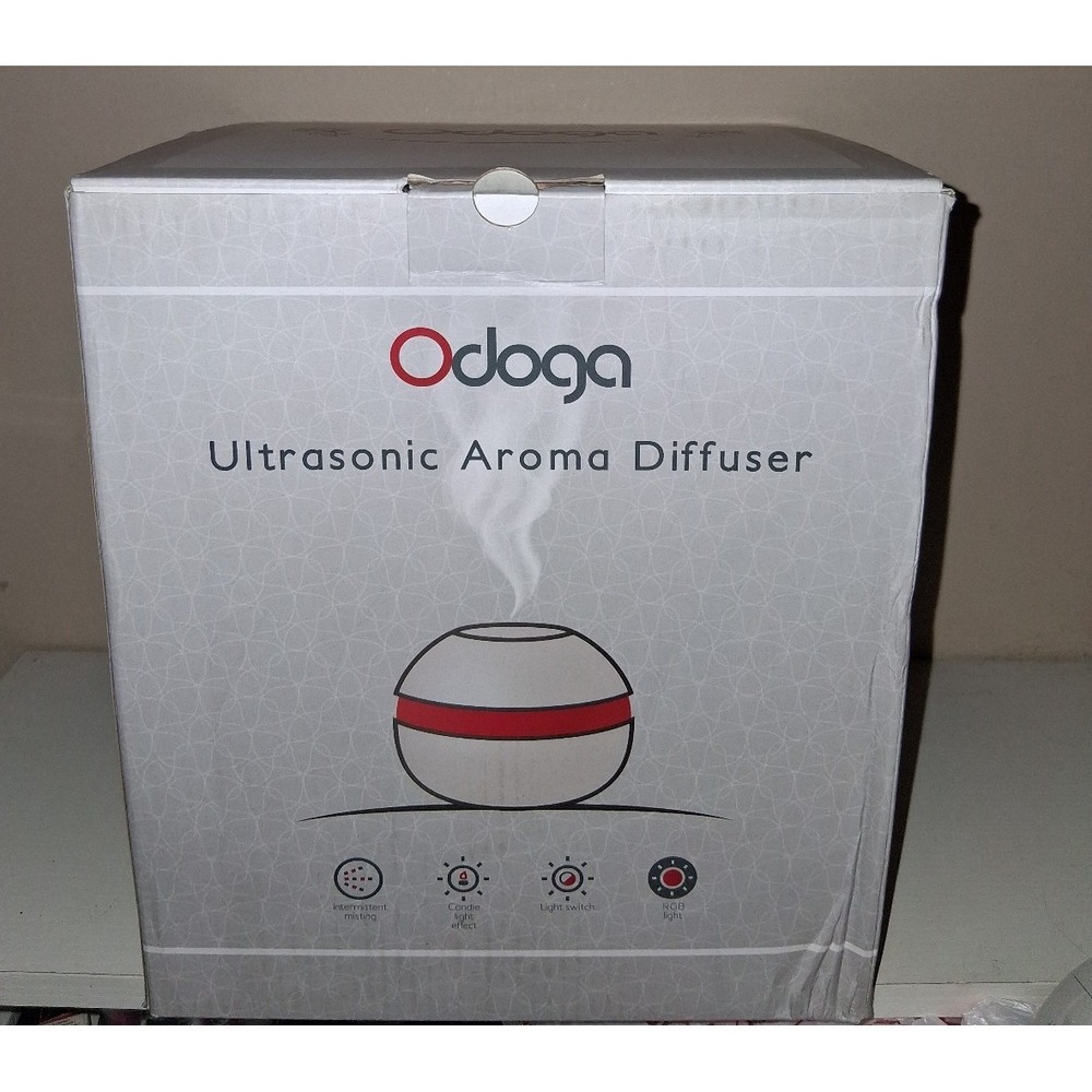 Odoga Ultrasonic Aroma Diffuser Aromatherapy Essential Oil Diffuser Tested w/ Bo